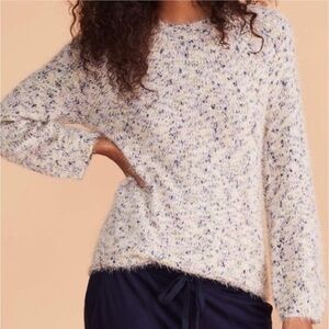 Lou & Grey Fuzzy Flurry Confetti Sweater